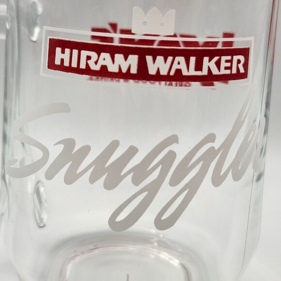 Vintage Hiram Walker Snuggler Lyons Restaurant Clear Glass Mug - Picture 2 of 9